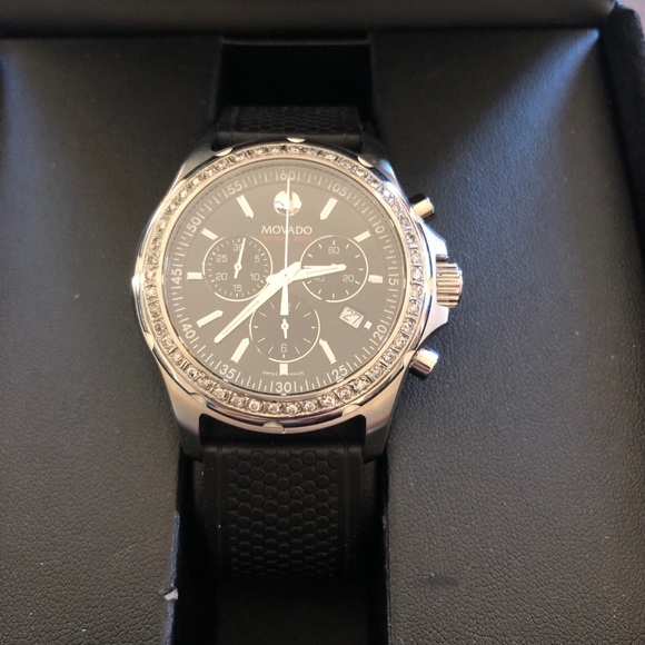 movado men's series 800 chronograph watch